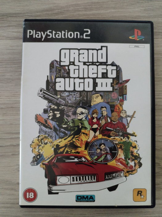 GTA 3 Grand Theft Auto 3 Playstation 2