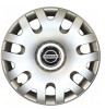 Capace roti Nissan R14, cod 204 - Set 4 buc, Plastic ABS, Prindere Sigura, Design Modern