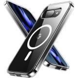 Husa Google Pixel 9a Torras Diamond MagSafe Series, transparenta
