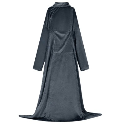 vidaXL Hanorac pătură Albastru marin Flanelă 42017177 foto