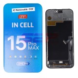 Display LCD cu Touchscreen si Rama Apple iPhone 15 Pro Max Negru COF INCELL