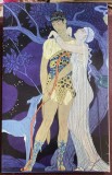 ART DECO,FELICITARE NOUA NECIRCULATA,,VENUS and ADONIS&quot;dupa litho colorG.BARBIER, Printata