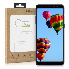Folie de protectie pentru Samsung Galaxy A8 (2018), kalibri, Fata, Negru, 44457.01
