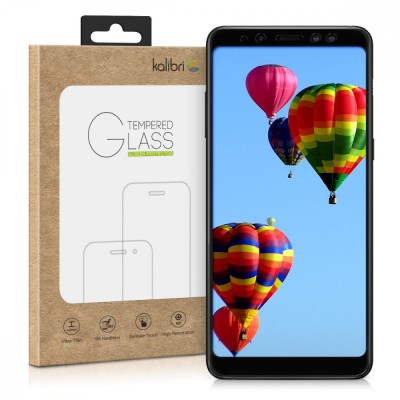 Folie de protectie pentru Samsung Galaxy A8 (2018), kalibri, Fata, Negru, 44457.01 foto