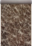 Cumpara ieftin Traversa Festonata Surfilata, Model Cappuccino 16007-13, Inaltime Fir 7 mm, Latime 0.6m, Marime 60 x 200 cm, Maro, Antialergic, Polipropilena, Living,