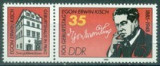 Germania DDR 1985 - Egon Kish 1v,neuzat,perfecta stare(z), Nestampilat