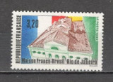 Franta.1990 Prietenia braziliano-franceza XF.577