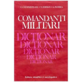 Constantin Cazanisteanu - Comandanti militari. Dictionar