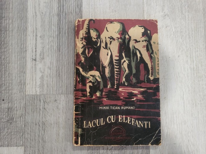 Lacul cu elefanti de Mihai Tican Rumano