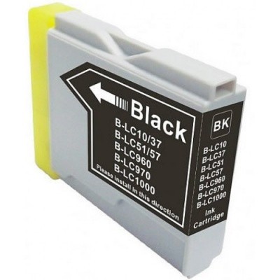 Brother LC-970 / LC-1000Bk negru (black) cartus compatibil - 400 pagini foto