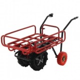 Carucior electric Geotech E-Truck, 2 motoare 2x500W, max 200 Kg, Li-Ion 6Ah, 40V, 6 km/h, Laturi extensibile