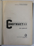 CONSTRUCTII, CURS GENERAL de C. PESTISANU, 1971