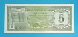 Bancnotă Aruba (pick 1) 5 Florin 1986 UNC serie: A 0005168628