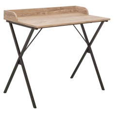 Birou DTD stejar negru Ofis 90x50x79 cm