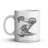 Cana alba personalizata pentru ingineri, INOVATIX&reg;. 330ml, Oem