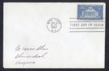 United States 1954 Columbia university FDC K.526