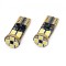 Set becuri auto cu LED CANBUS T10e W5W 12 SMD Alb 12/24V