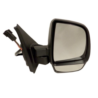 Oglinda exterioara Fiat Doblo (152/263) 01.2010- Model Cargo partea dreapta Best Auto Vest crom impartit carcasa prevopsita grunduita reglare electri foto