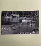 Carte poștală Tusnad Pe lacul Ciucaș RPR, Circulata, Fotografie