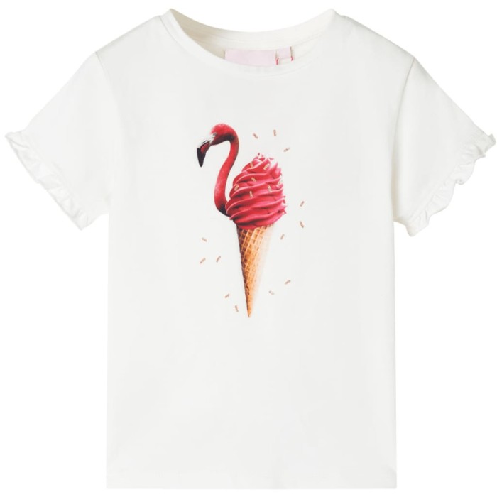 Tricou pentru copii, ecru, 140 10803