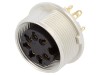Conector M16 Mama Lumberg, 7 Pini, 5A, 60V, IP40, Montare Panou, KGV71