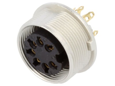 Conector M16 mamă 7 pini, 5A 60V foto