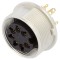 Conector M16 mamă 7 pini, 5A 60V