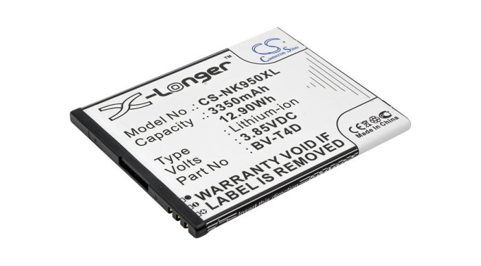 Cameron Sino 3350mAh Microsoft Lumia 950 XL,Lumia 950 XL Dual SIM,Cityman Baterie