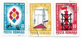 Romania (314) - A 25-a aniversare a eliberarii Romaniei de sub jugul fascist, 1969 - serie obliterata, Istorie, Stampilat
