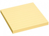 Notes adeziv Yellow liniat,100 file