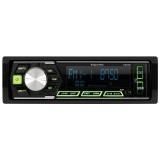Radio Auto Kruger&amp;Matz KM2009, Bluetooth, USB, AUX, microSD, 4x45W, RGB, Telecomanda, 1 DIN