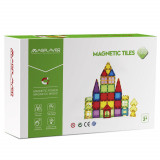 Set de constructie magnetic 3D - 120 piese, MAGPLAYER