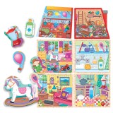 Puzzle - Montessori - Casuta mea | Headu