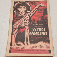 Carte RARA pt elevi, AVENTURI stiinta si cultura LECTURI GEOGRAFICE anii 1930