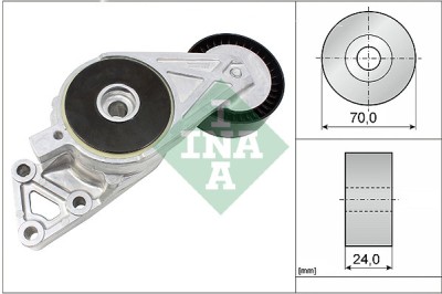 INA 533 0076 30 Intinzator curea distributie foto