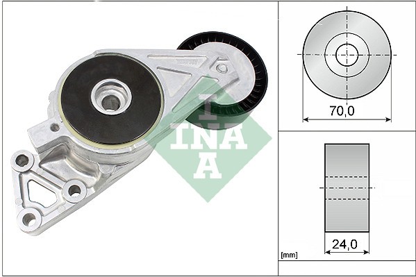 INA 533 0076 30 Intinzator curea distributie
