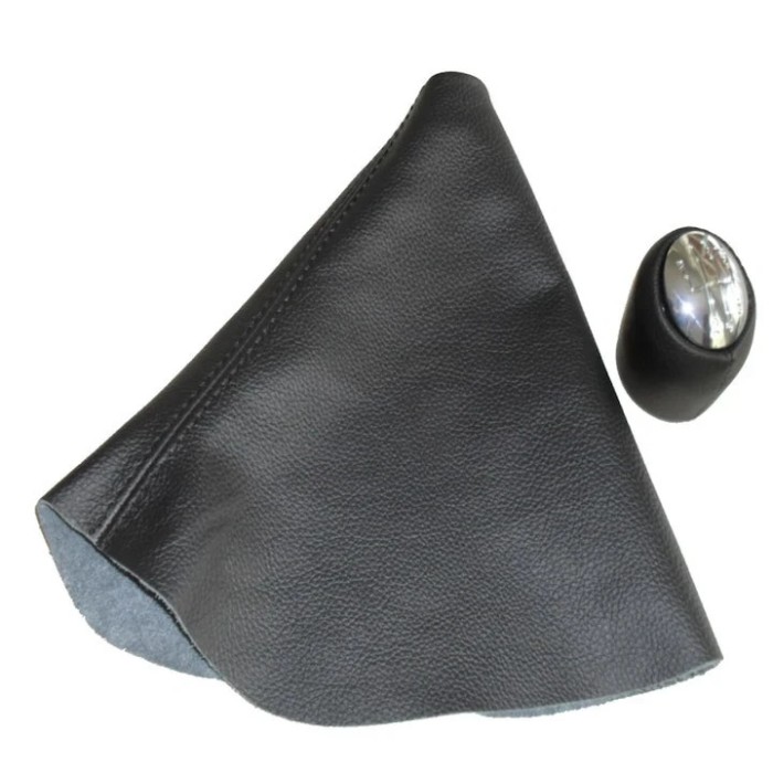 Nuca schimbator viteze, 6 viteze cu manson MARTI-NIK 15 compatibil cu RENAULT Laguna II 2001-2005, piele