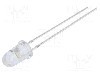 Dioda LED, 5mm, alb cald, 60000mcd, 14mA, 5,5...20V, OPTOSUPPLY - OSM5DK5201A-CRLED14