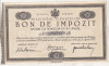 Bnk div Bon de impozit - Ministerul Finantelor 1932 - 500 lei