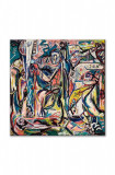 Reproducere Jackson Pollock, Circumcision January 40 x 40 cm