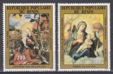 Benin 1982 - Crăciun - Picturi de Correggio și Grunewald, MNH
