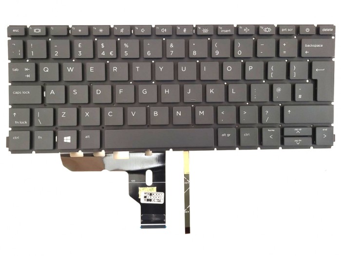 Tastatura Laptop, HP, Pro x360 439 G9, HSN-I54C, iluminata, layout UK