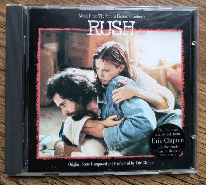 CD Eric Clapton - Rush (Music From The Motion Picture Soundtrack)