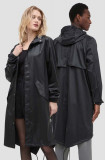 Rains geaca 18140 Jackets culoarea negru, de tranzitie