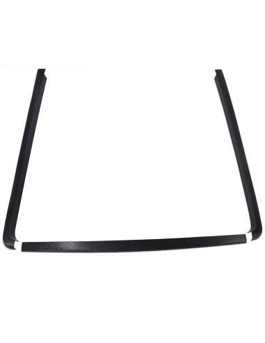 Set 3 Ornamente protectie margine bena negru mat Ford Ranger T9 2022-prezent