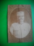 HOPCT 435 V ROMANIA REGAT OFITER MILITAR WW I -FOTOGRAFIE VECHE TIP CP, Europa, Sepia