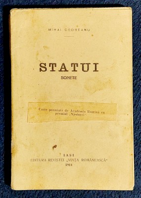 Statui - Mihai Codreanu Iasi 1914 foto