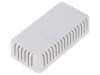 Carcasa Universala Ventilata ABS Hammond Gri 80x40x20mm UL94HB
