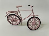 BICICLETA in miniatura lucrata manual, Atelier scandinav, anii 1980