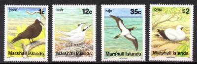 MARSHALL 1991, Fauna, Pasari, serie neuzata, MNH foto
